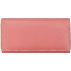 Rose Primehide Leather Purse - RFID Blocking - Matinee Sized Wallet