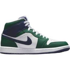 Nike Air Jordan 1 Mid SE W - Noble Green/White/Midnight Navy