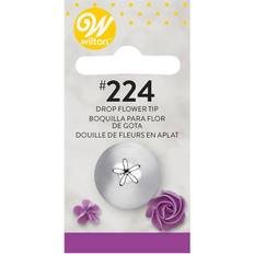 Wilton Decorating Tip-#224 Drop Flower Nozzle