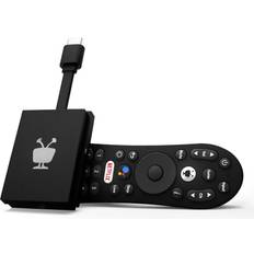 Google streaming TiVo Stream 4K UHD Streaming Media Player with Google Assistance Voice Control Remote Black