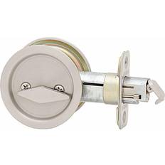 335 Round Privacy Bed/Bath Pocket Door Lock Satin Locks Privacy