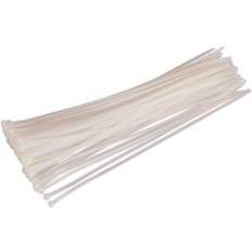 Sealey CT38048P100W Cable Ties 380 x 4.8mm White Pack Of 100