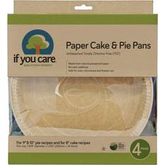 If You Care Paper & Pie Unbleached Baking Pans Cake Pan