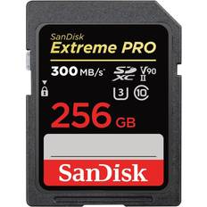 SanDisk Extreme PRO SDXC Class 10 UHS-II U3 V90 300MB/s 256GB