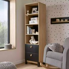 CuddleCo Bookcase - Rafi, Black