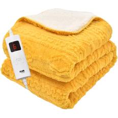 GlamHaus Heated Throw Blanket XL 160 x130cm