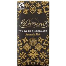 Divine Fairtrade Dark 70% Chocolate 90g