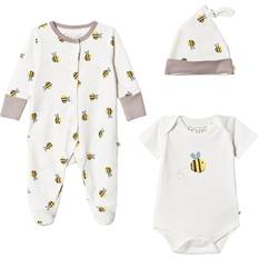 Frugi Buzzy Bee Baby Set 3-pack