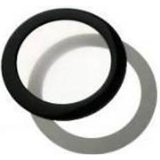 DEMCiflex 80mmRound Dust Filter 80mm Round-Black/White