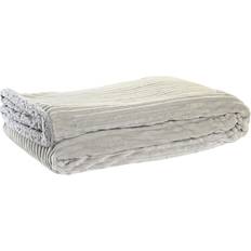 Dkd Home Decor Blanket Light Blankets Beige, Grey (200x)