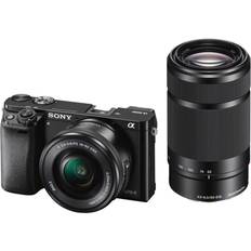 Sony APS-C - LCD/OLED Mirrorless Cameras Sony A6000 E PZ 16-50mm F3.5-5.6 OSS+ E 55-210mm F4.5-6.3 OSS