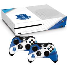 Everton Xbox One S Console & Controller Skin Set - Blue/White