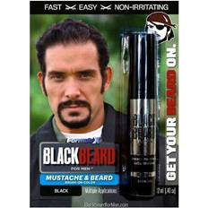 Beard Dyes Blackbeard for Men Temporary Colour Beard Moustache Eyebrows BLACK