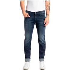Replay Men - W32 Trousers & Shorts Replay Anbass Slim Fit Jeans - Dark Indigo