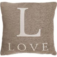 Premier Housewares 'Love' Complete Decoration Pillows Natural