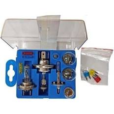 Toolzone 13 Pce Emergency Breakdown Car Bulb and Fuse Assortment Kit (Mini blade Normal)