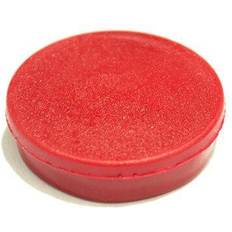 Bi-Office Round Magnets 10mm Red Pack