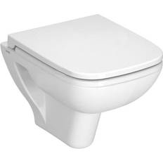 Vitra S20 Wall Hung Toilet Pan 520mm Projection Soft Close Seat