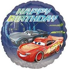 Amscan 3536601 Cars Happy Birthday foil Balloon