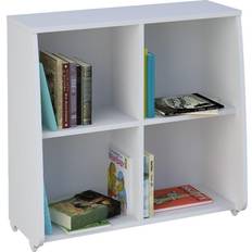 Kidsaw Bookcases Kidsaw KUDL Loft Station Bookcase White