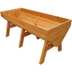 Selections Veg-Trough Large Wooden Raised Vegetable Bed