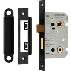 Bathroom Door Sashlock Latch Square Forend 64mm