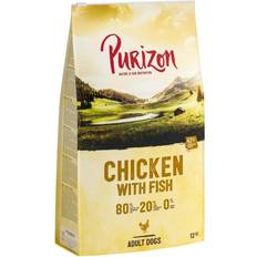 Fish & Reptile - Veterinary Diets Pets Purizon Adult Kylling & Fisk 80:20:0 hundefoder