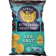 Siete Kettle Cooked Potato Chips Sea Salt 5.5 oz