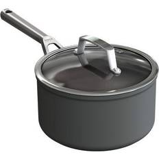Cast Iron Hob Sauce Pans Ninja Zerostick with lid 16 cm