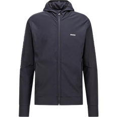 HUGO BOSS Sicon Gym Full Zip Hoodie - Dark Blue