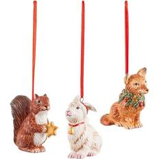 Villeroy & Boch Christmas Tree Ornaments Villeroy & Boch Forest Animals Christmas Tree Ornament 23cm 3pcs