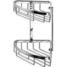 Silver Shower Caddies Croydex Slimline (QM783841)