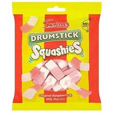 Swizzels Drumstick Squashies RaspberryMilk 160g Pack