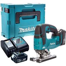 Makita Jigsaws Makita DJV182Z 18V Brushless Jigsaw with 2 x 5.0Ah Batteries & Charger in Case