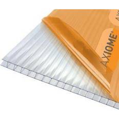 Plastic Roofing on sale Axiome Clear Polycarbonate Twinwall Roofing Sheet L4M