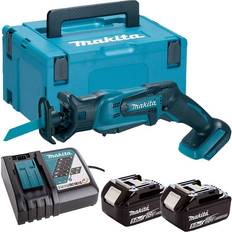 Makita Reciprocating Saws Makita DJR183Z 18V Reciprocating Saw with 2 x 5.0Ah Batteries & Charger in Case:18V