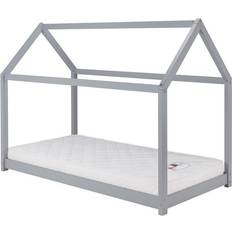 Birlea 90cm House Bed Grey