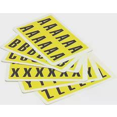 Yellow DIY Complete Packs of Self-Adhesive Letters H.21 x W.38mm Yellow