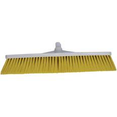 SYR Hygiene Broom Head Soft Bristle Yellow