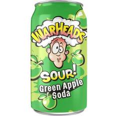 Warheads Sour Green Apple Soda 330ml