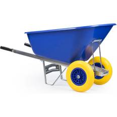 KCT XL Twin Wheelbarrow 200L