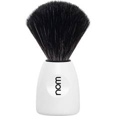 Nom LASSE Shaving Brush Black Fibre White