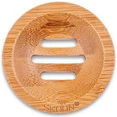 Wood Soap Holders Skoon Bamboo Sæbe Bar