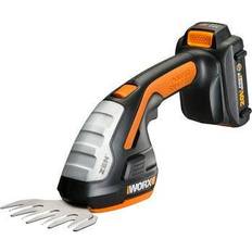 Worx PowerShare 20V 4in Cordless Garden Shear/8in Hedge Trimmer Battery