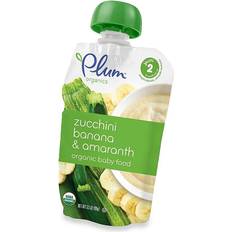 Plum Organics Second Blends Fruit & Grain In Zucchini, Banana & Amaranth No Color