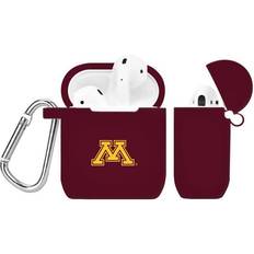 NCAA Maroon Minnesota Golden Gophers Silicone AirPods Case