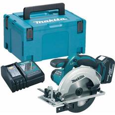 Makita Circular Saws Makita DSS611Z 18V 65mm Cordless Circular Saw with 1 x 5.0Ah Battery Charger & Type 3 Case