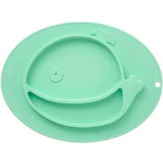 Premier Housewares Maison Light Green Whale Food Plate