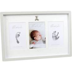 Bambino Baby Hand & Foot Print Collage Photo Frame with Ink Pad