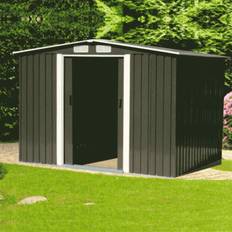 Ground Level Metal Garden Shed (Building Area )